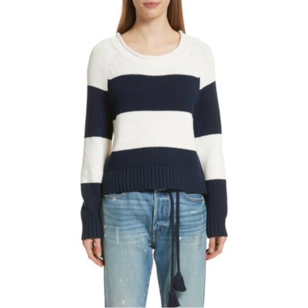 Frame Denim Striped Sweater XS